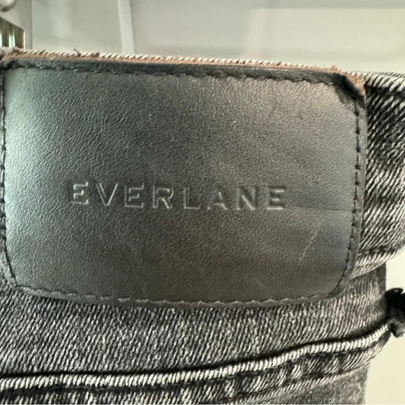 Everlane Mid Rise Skinny Jean in Washed Black size 27 - Picture 6 of 8